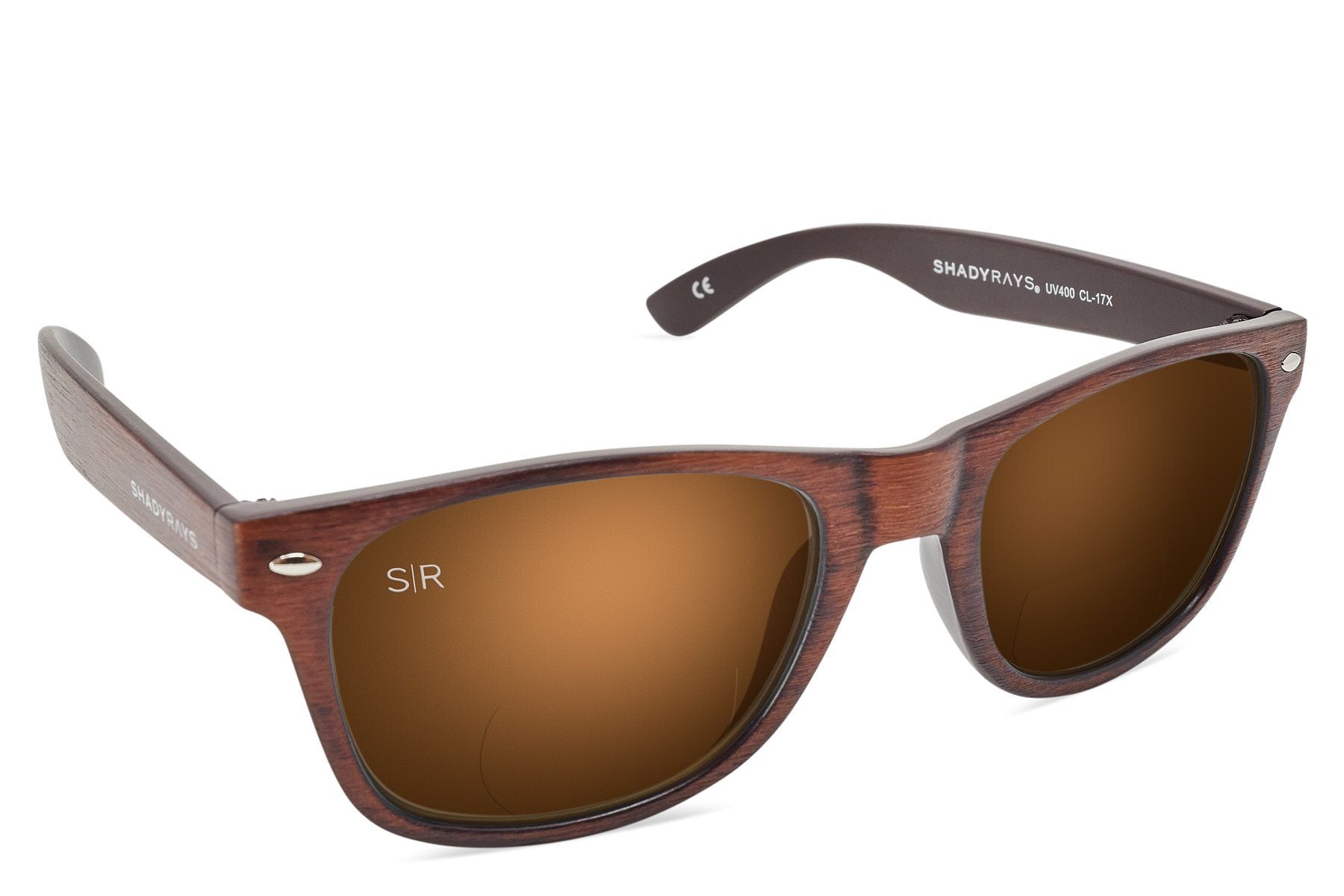 Alternative view of Classic Timber Readers +1.5   Amber Woods