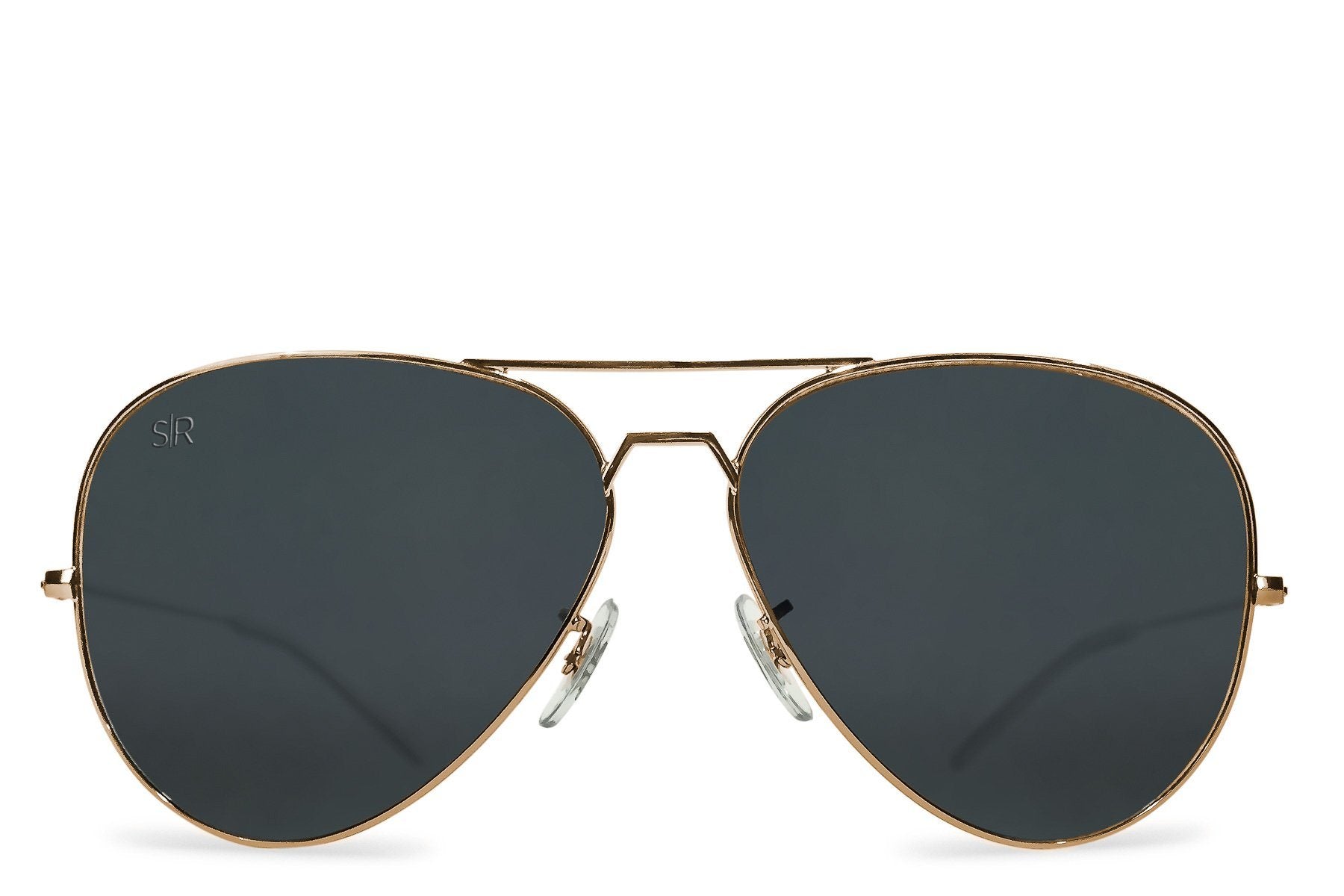 Aviator   Black Gold Polarized