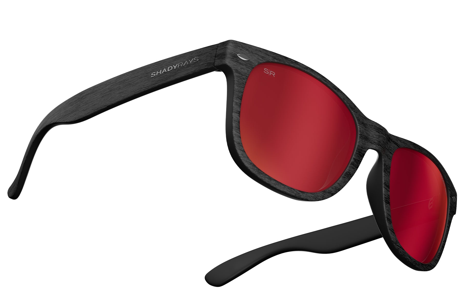 Classic Timber   Black Red Polarized