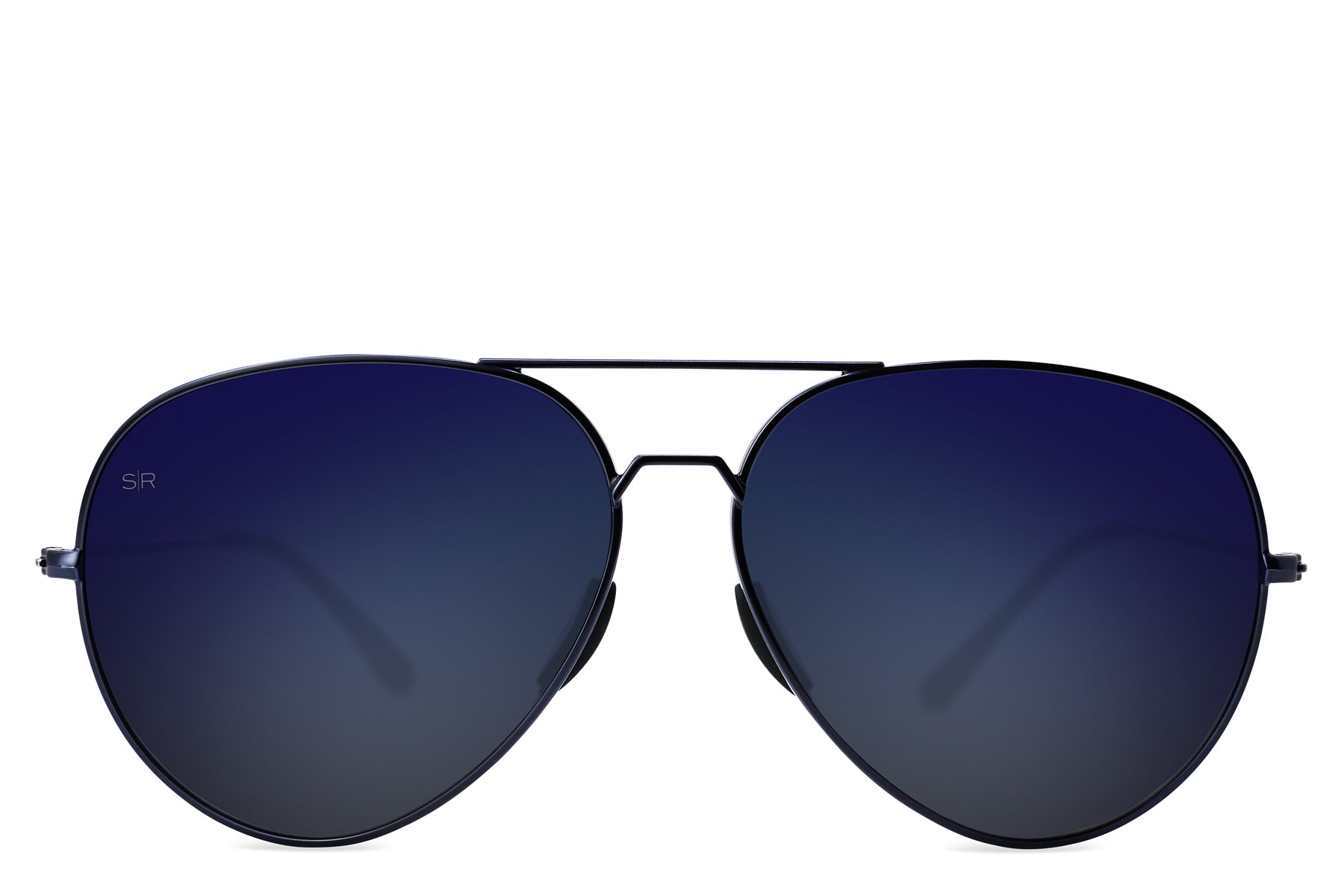 Alternative view of Tangle Free Aviator   Navy Polarized