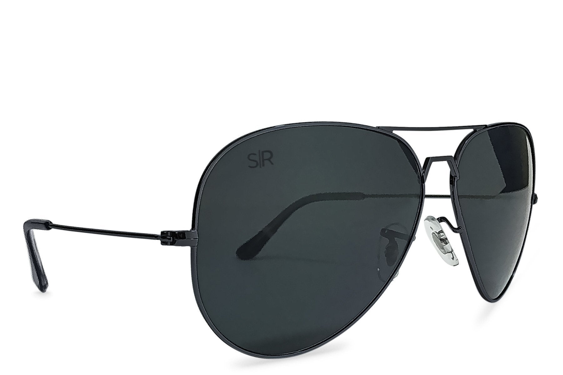 Alternative view of Aviator   Black Stealth Polarized