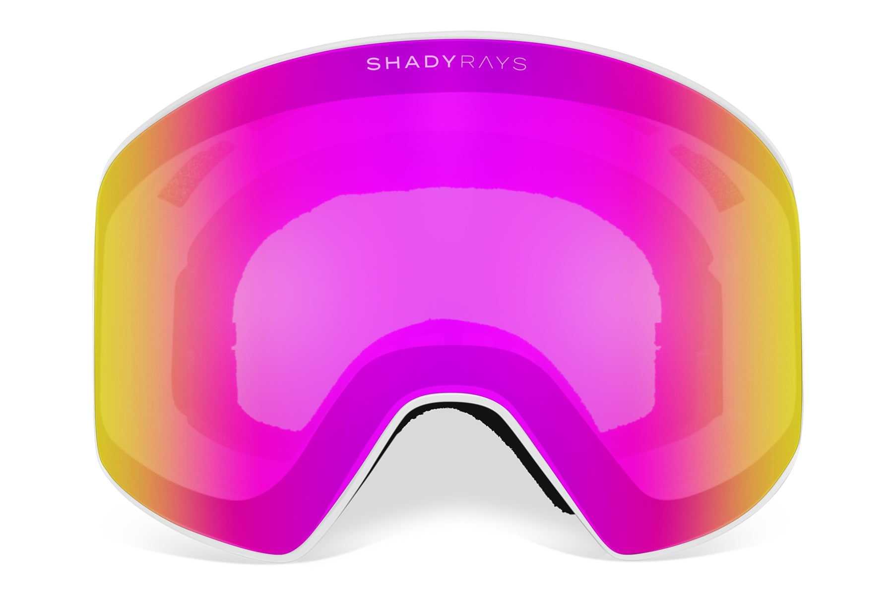 Alternative view of Frontier Snow Goggle Lens   Neon Pink